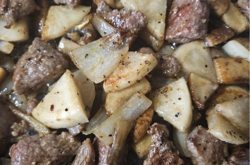 Steak and Turnip Stir Fry